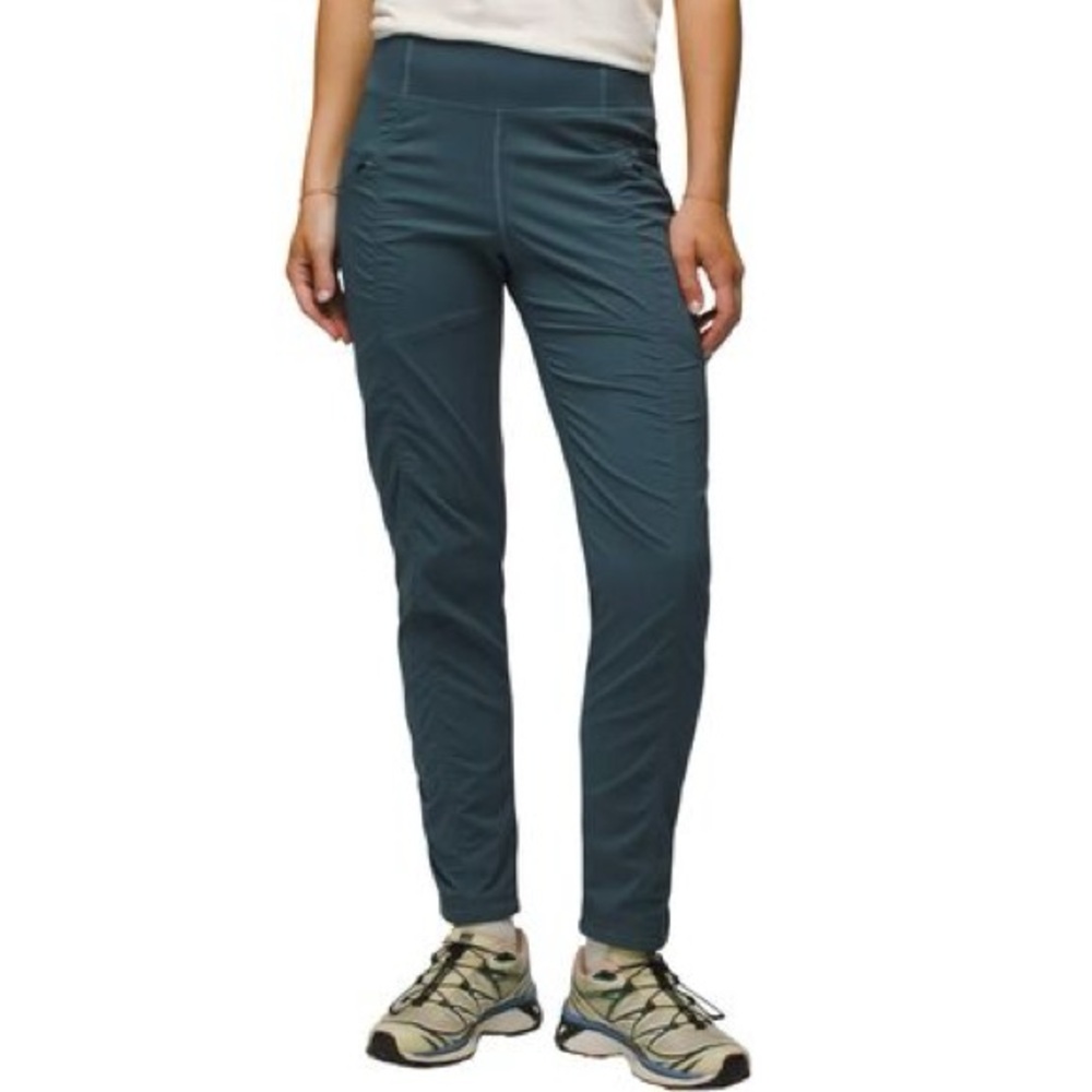 Prana Koen Versatile Pant for Trail-to-Town Hiking Comfort in Gravel Gray